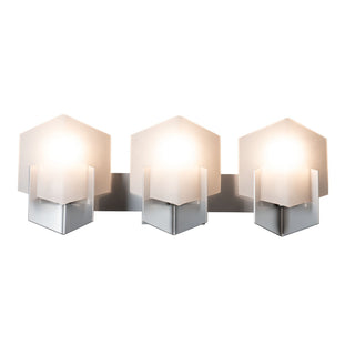 Hubbardton Forge - 201357-SKT-85-GG0816 - Prisma 3-Light Bath Sconce - Prisma - Sterling