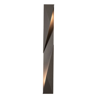 Hubbardton Forge - 302044-SKT-LFT-78 - Carbon Large Outdoor Sconce - Carbon - Coastal Burnished Steel