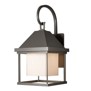 Hubbardton Forge - 305202-SKT-78-GG0832 - Dorset Medium Dark Sky Friendly Outdoor Sconce - Dorset - Coastal Burnished Steel