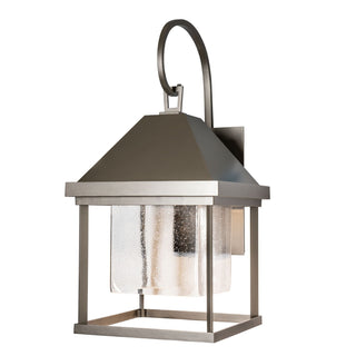Hubbardton Forge - 305203-SKT-77-II0833 - Dorset Large Dark Sky Friendly Outdoor Sconce - Dorset - Coastal Dark Smoke