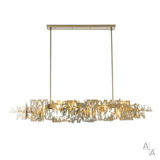 Hubbardton Forge - 401311-SKT-MULT-86 - Brutus Large Pendant - Brutus - Modern Brass