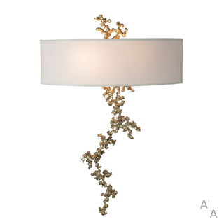 Hubbardton Forge - 402036-SKT-86-SF1692 - Coral Sconce - Coral - Modern Brass