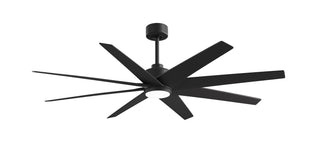 Matthews Fan Company - ANLK-BK-BK-64 - 64" Ceiling Fan - Ariella - LK - Matte Black