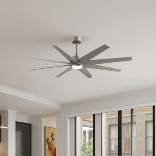 Ariella - LK 64" Ceiling Fan in Brushed Nickel