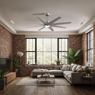 Ariella - LK 64" Ceiling Fan in Brushed Nickel