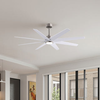 Ariella - LK 64" Ceiling Fan in Brushed Nickel