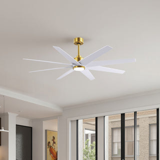 Ariella - LK 64" Ceiling Fan in Brushed Brass