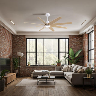 Ariella - LK 64" Ceiling Fan in Matte White