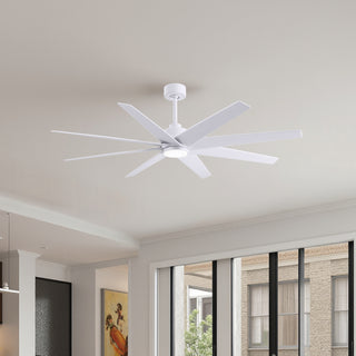 Ariella - LK 64" Ceiling Fan in Matte White