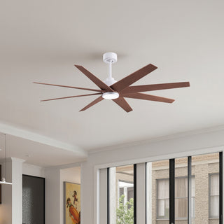 Ariella - LK 64" Ceiling Fan in Matte White