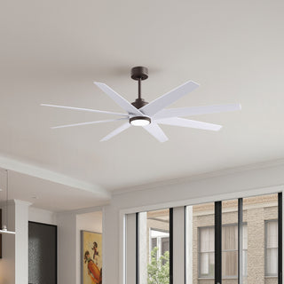 Ariella - LK 64" Ceiling Fan in Textured Bronze