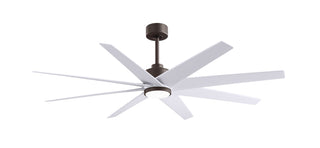 Matthews Fan Company - ANLK-TB-MWH-64 - 64" Ceiling Fan - Ariella - LK - Textured Bronze