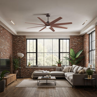 Ariella - LK 64" Ceiling Fan in Textured Bronze