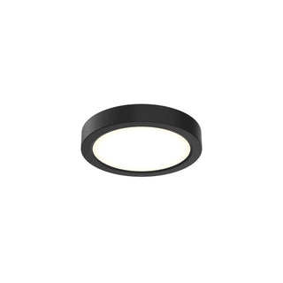 Dals - CFLEDR06-CC-V-BK - One Light Flush Mount - Delta - Black