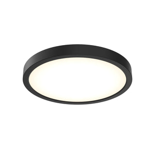 Dals - CFLEDR10-CC-V-BK - One Light Flush Mount - Delta - Black