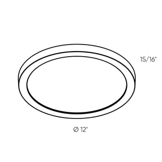 Prime One Light Flush Mount in White