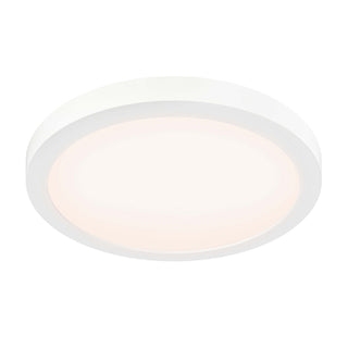 Dals - FMP12-CC-CR-WH - One Light Flush Mount - Prime - White