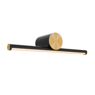 Dals - VCC24-CC-BG - One Light Vanity - Balance - Black / Gold