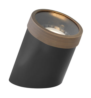 Well Light Par36 Flat Top in Matte Bronze
