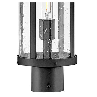 Alfie LED Outdoor Post Mount in Black