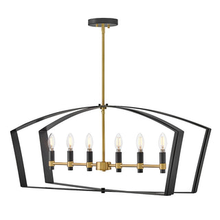 Lark - 83645BK - LED Linear Chandelier - Sammi - Black