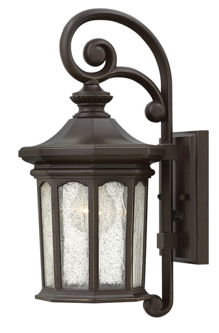Raley Medium Wall Mount Lantern in Oil Rubbed Bronze