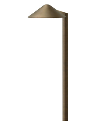 Hardy Island Path Light 12V Round Side Mount LED Path Light in Matte Bronze