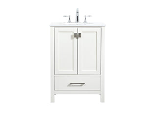 Elegant Lighting - VF18824WH - Vanity Sink Set - Irene - white