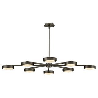 Fredrick Ramond - FR31014BX - LED Semi Flush Mount - Cava - Black Oxide