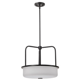 Nuvo Lighting - 60-8037 - Three Light Pendant - Warren - Gun Metal