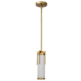 Nuvo Lighting - 60-8043 - One Light Mini Pendant - Roselle - Natural Brass