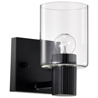 Nuvo Lighting - 60-8061 - One Light Vanity - Clarksville - Matte Black