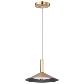 Nuvo Lighting - 62-2091 - LED Pendant - Corrine - Burnished Brass