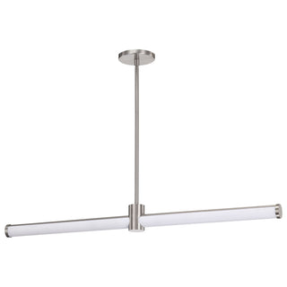 Nuvo Lighting - 62-2272 - LED Island Pendant - Bowman - Brushed Nickel