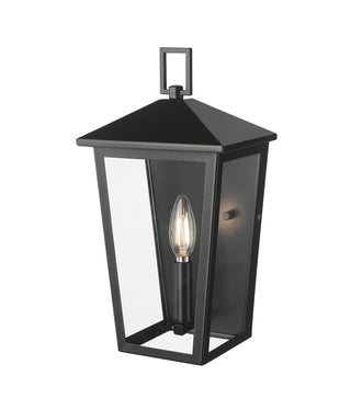 Millennium - 198101-PBK - One Light Outdoor Wall Sconce - Munger - Powder Coated Black