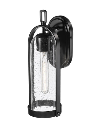 Millennium - 199501-PBK - One Light Outdoor Wall Sconce - Luxio - Powder Coated Black