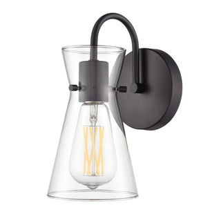 Millennium - 21001-MB - One Light Vanity - Camellia - Matte Black