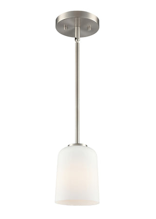 Millennium - 214001-BN - One Light Pendant - Laphia - Brushed Nickel