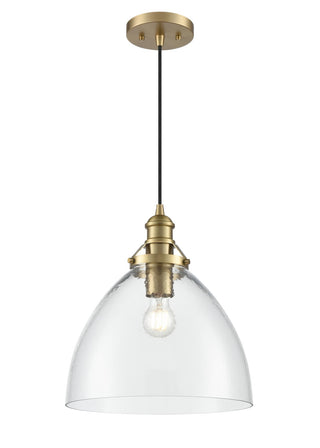 Millennium - 218101-VB - One Light Pendant - Khrisa - Vintage Brass