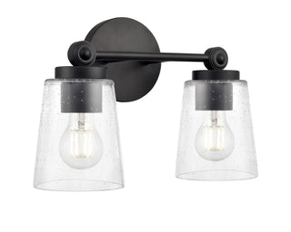 Millennium - 22002-MB - Two Light Vanity - Lauryn - Matte Black