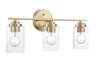 Millennium - 3683-MG - Three Light Vanity - Moven - Modern Gold
