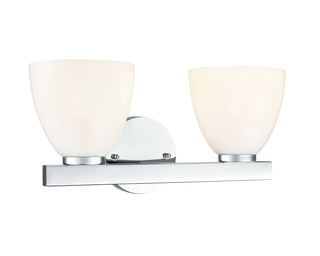 Millennium - 49002-CH - Two Light Vanity - Apria - Polished Chrome