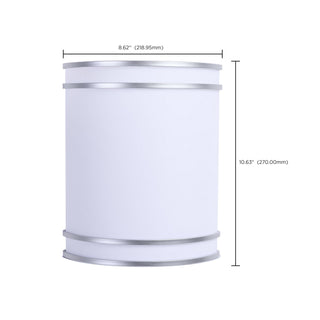 Glamour LED Wall Sconce in Brushed Nickel