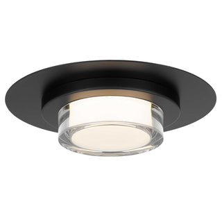 Alteck - AFM0012-3CCT-W-BK - LED Flush Mount - Plate - Sand Black