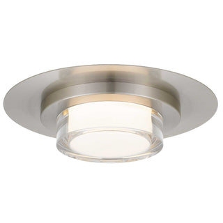 Alteck - AFM0012-3CCT-W-BSS - LED Flush Mount - Plate - Brushed Stainless Steel