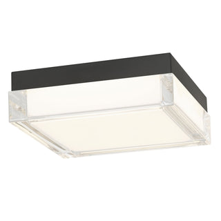 Alteck - AFM0020-3CCT-W-BK - LED Flush Mount - Box - Sand Black