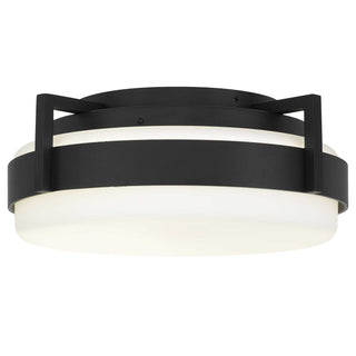 Alteck - AFM0085-5CCT-W-BK - LED Flush Mount - Ted - Sand Black