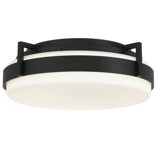 Alteck - AFM0086-5CCT-W-BK - LED Flush Mount - Ted - Sand black