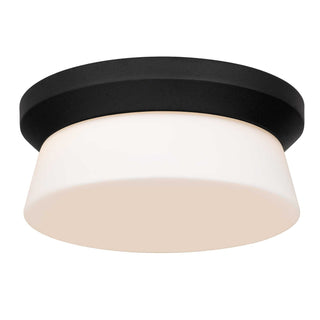 Alteck - AFM0148-3CCT-W-BK - LED Flush Mount - Skirt - Sand Black