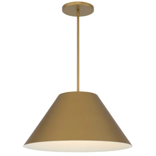 Alteck - AP0078-5CCT-W-PB - LED Pendant - Jaz - Painted brass